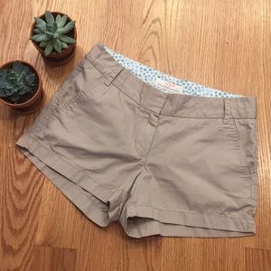 J Crew Khaki Chino Shorts